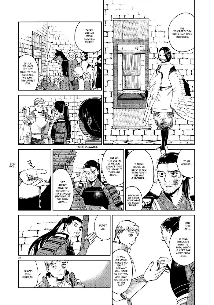 Delicious in Dungeon Chapter 38 image 34_optimized